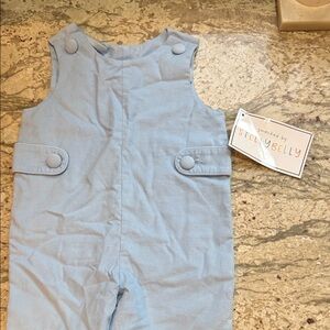 NWT Stellybelly Blue Baby Romper